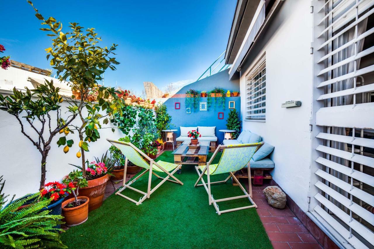 Encantador Atico Con Terraza Sevilla Buitenkant foto